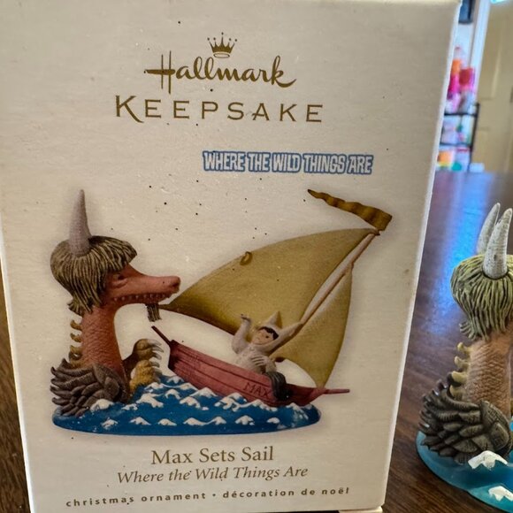 Hallmark Keepsake Ornament Max Sets Sail Where The Wild Things Are 2010 - Picture 2 of 5